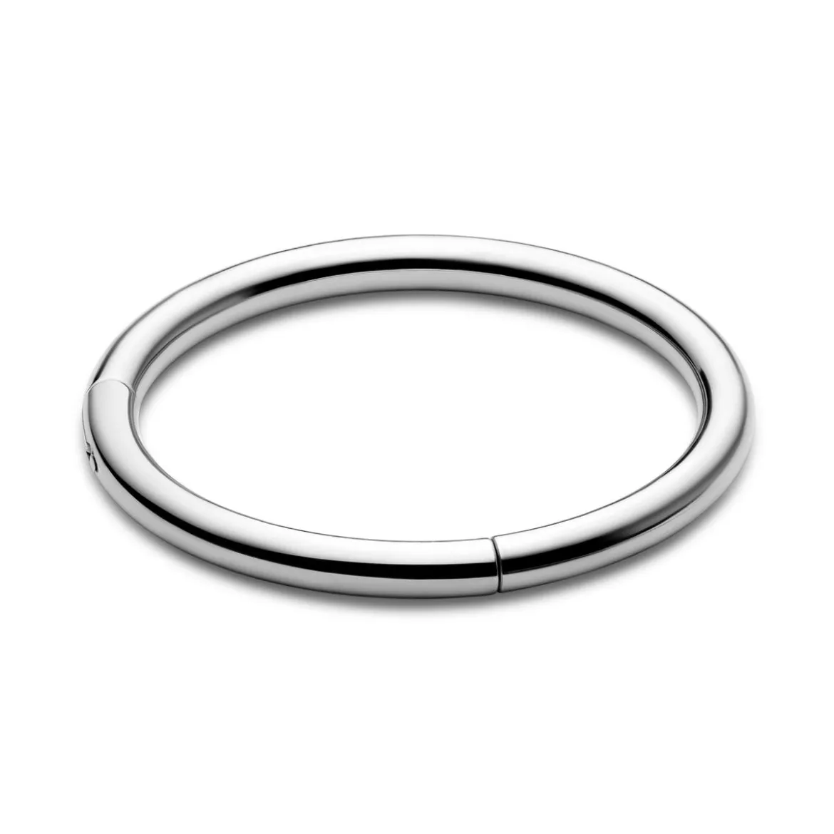 8 mm srebrzysty piercing kółko ze stali chirurgicznej