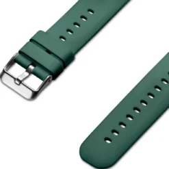 22mm zielony silikonowy pasek do zegarka Surge – szybka wymiana