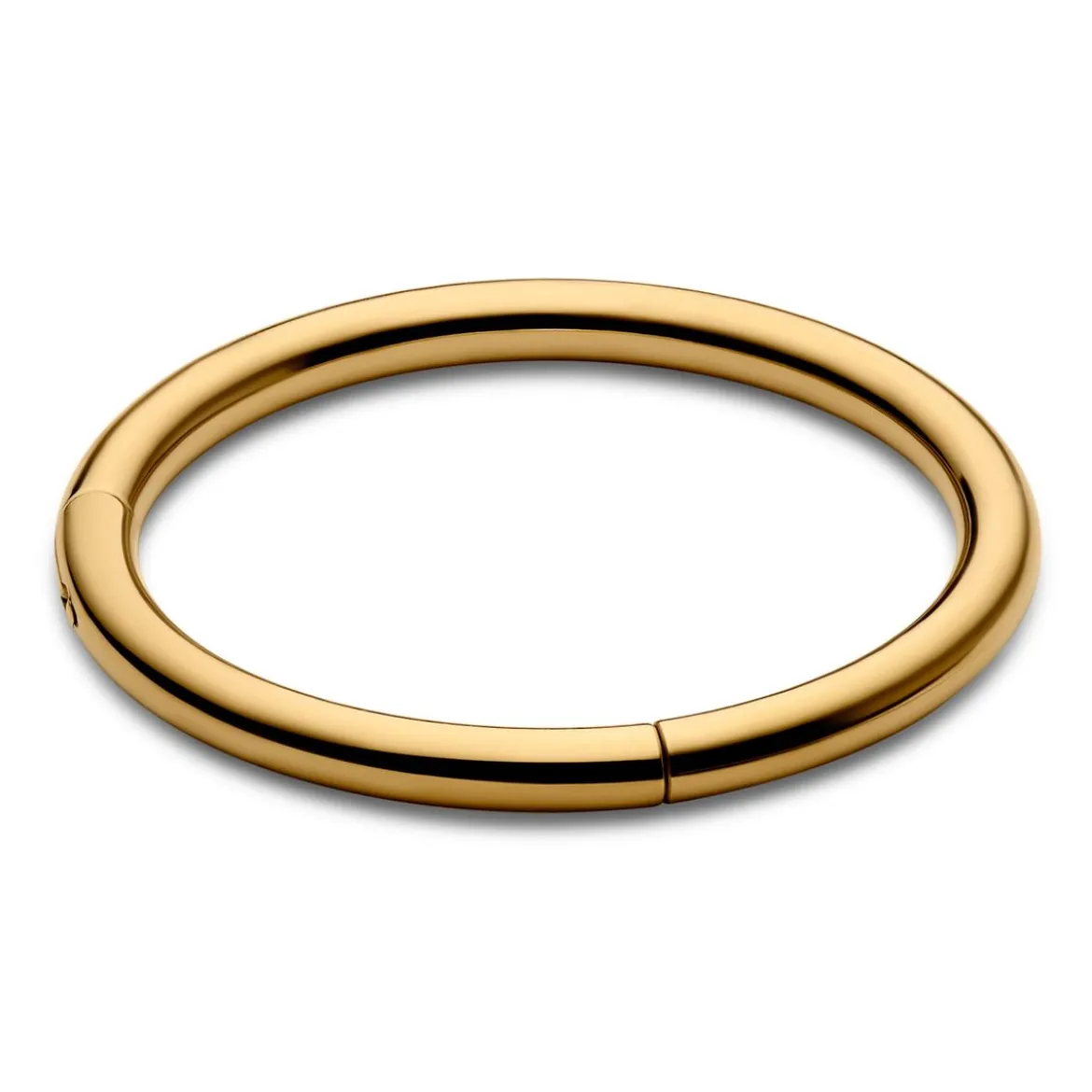 10 mm złocisty piercing kółko