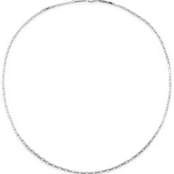 New Classics | 2 mm naszyjnik typu cable ze srebra próby 925