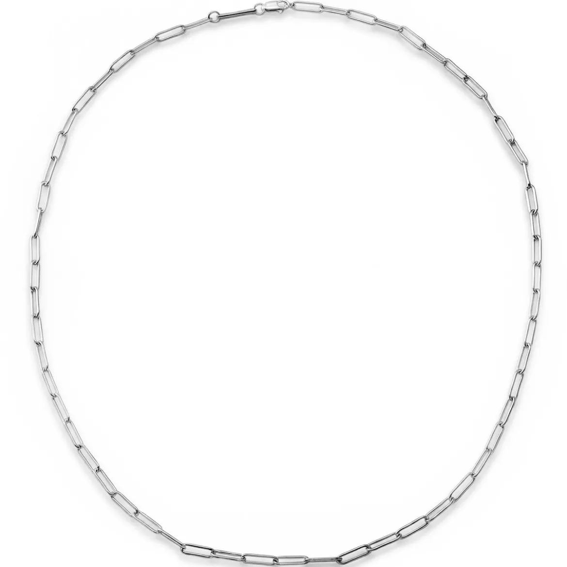 New Classics | 3 mm naszyjnik typu spinacz ze srebra próby 925