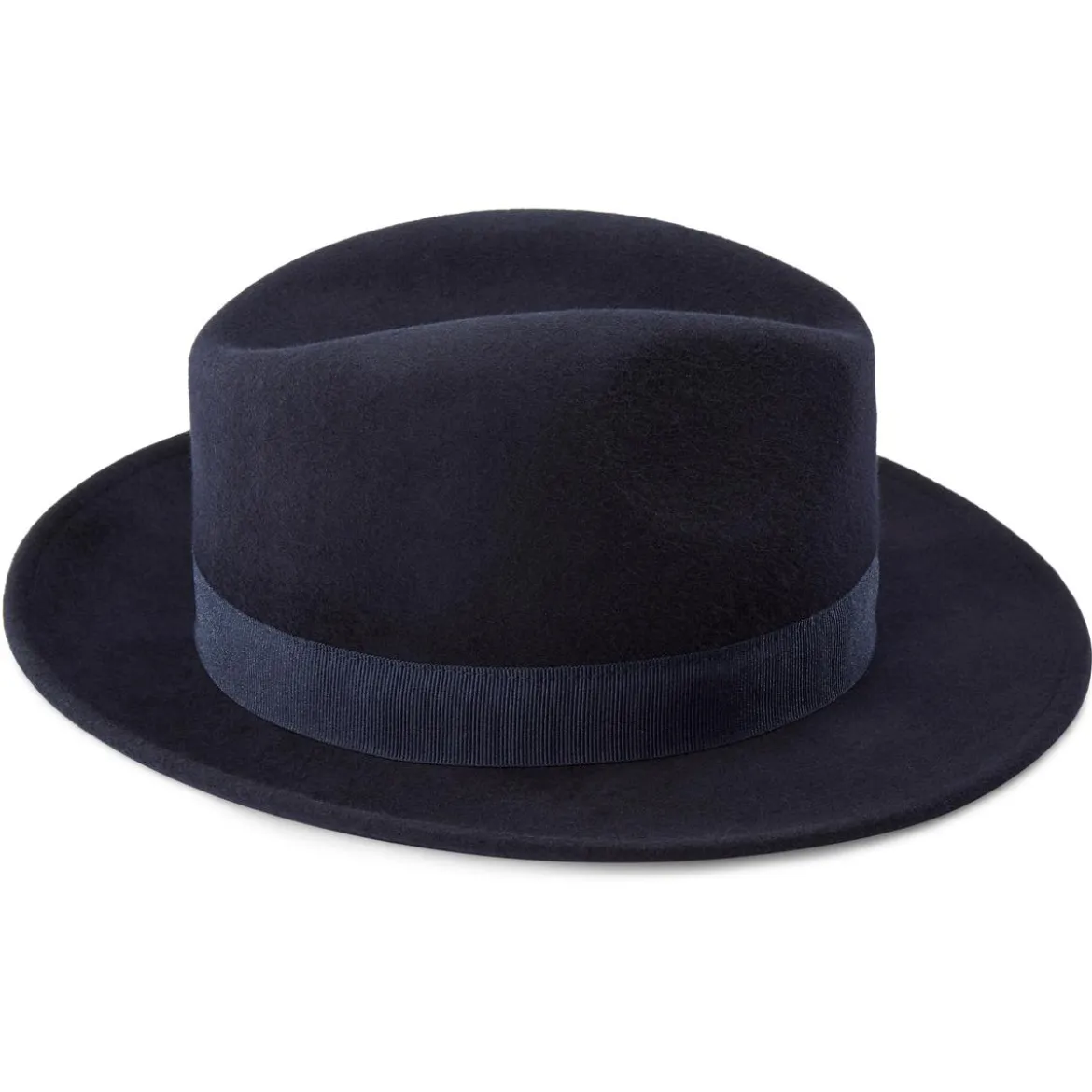 Niebieski wełniany kapelusz fedora Alessandria Fido