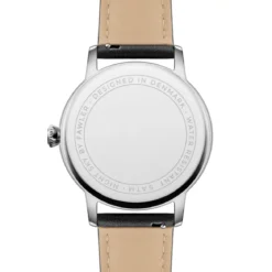 Night Sky | Zegarek GMT ze srebrzystej stali nierdzewnej z tarczą awenturynową
