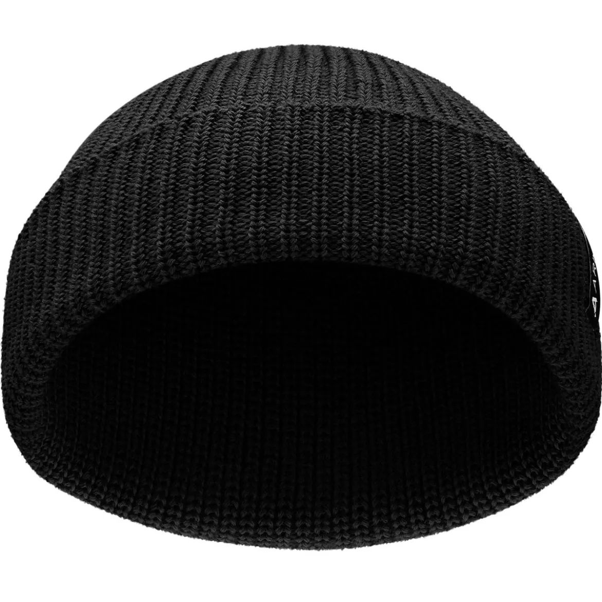 Nordic | Czarna rybacka czapka beanie z poliestru