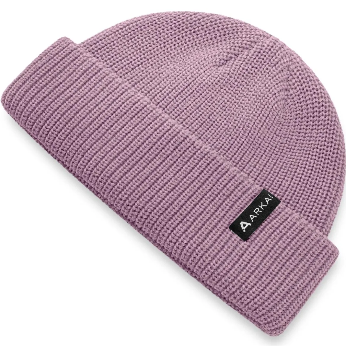 Nordic | Fioletowa czapka beanie rybacka z poliestru