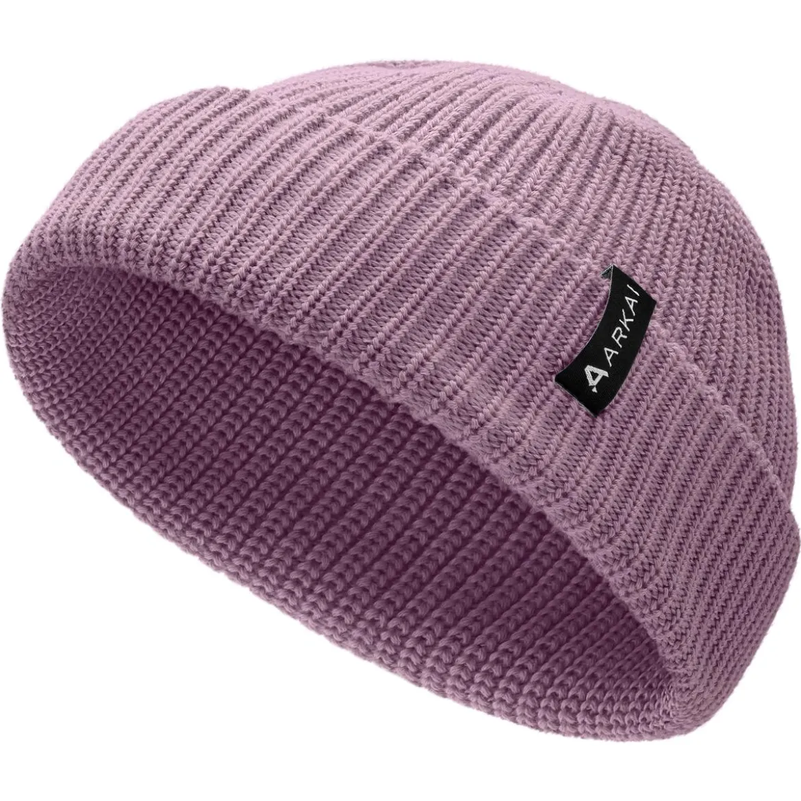 Nordic | Fioletowa czapka beanie rybacka z poliestru