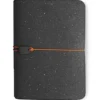 NOTA. WORK | Modułowy notebook z czarnej matowej skóry z recyklingu