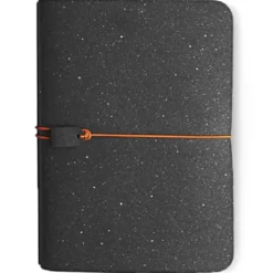NOTA. WORK | Modułowy notebook z czarnej matowej skóry z recyklingu