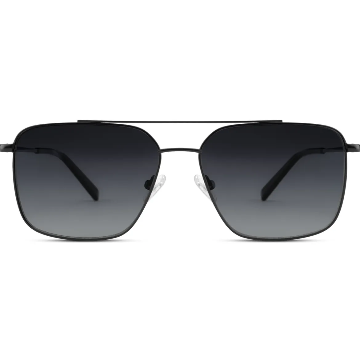Occasus | Niebieskie kwadratowe polaryzacyjne okulary przeciwsłoneczne aviator