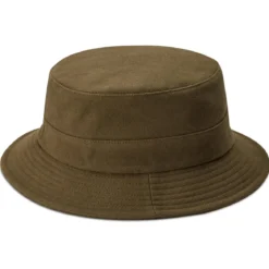 Oliwkowo-zielony kapelusz Bucket Hat Giotto Moda