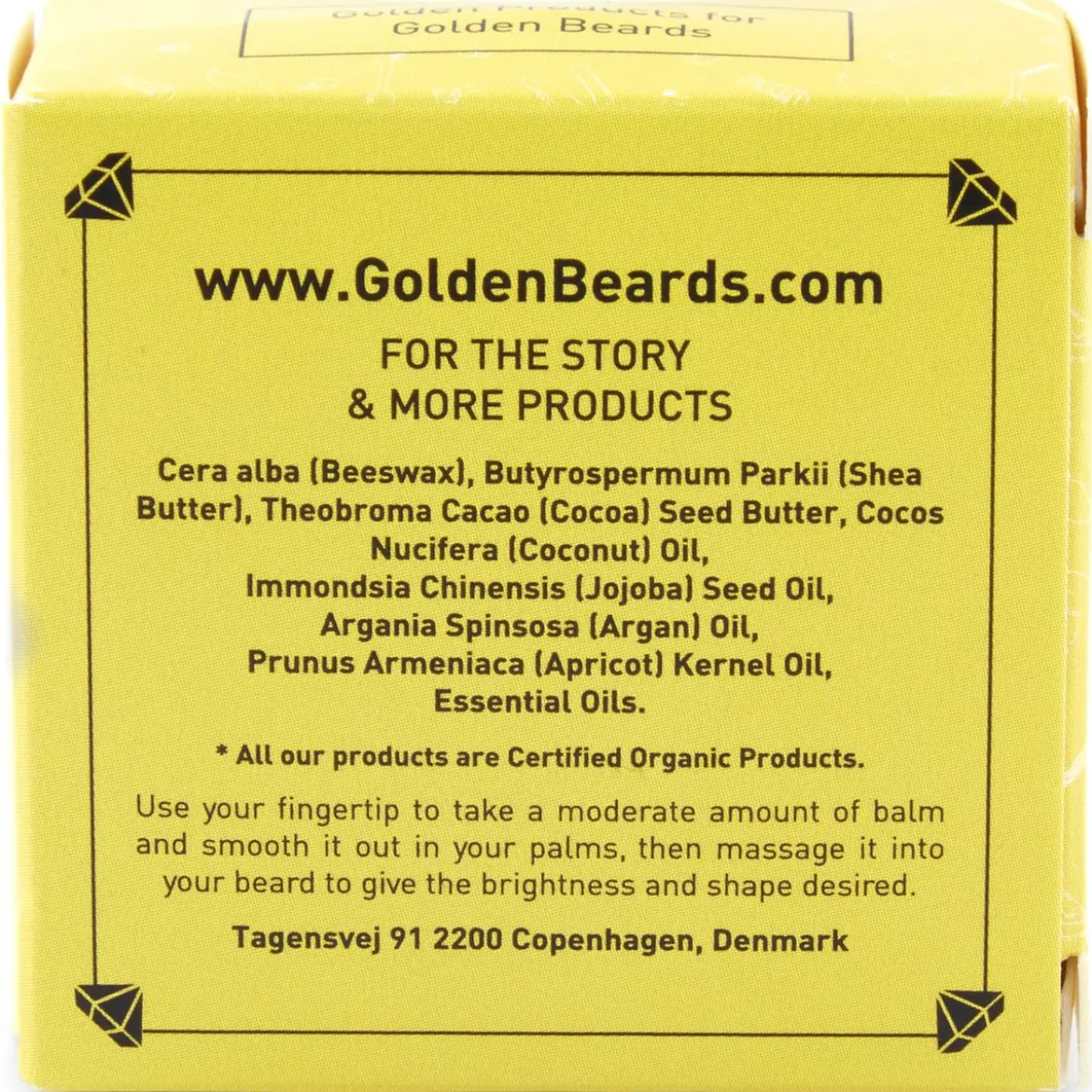 Organiczny balsam do brody Big Sur