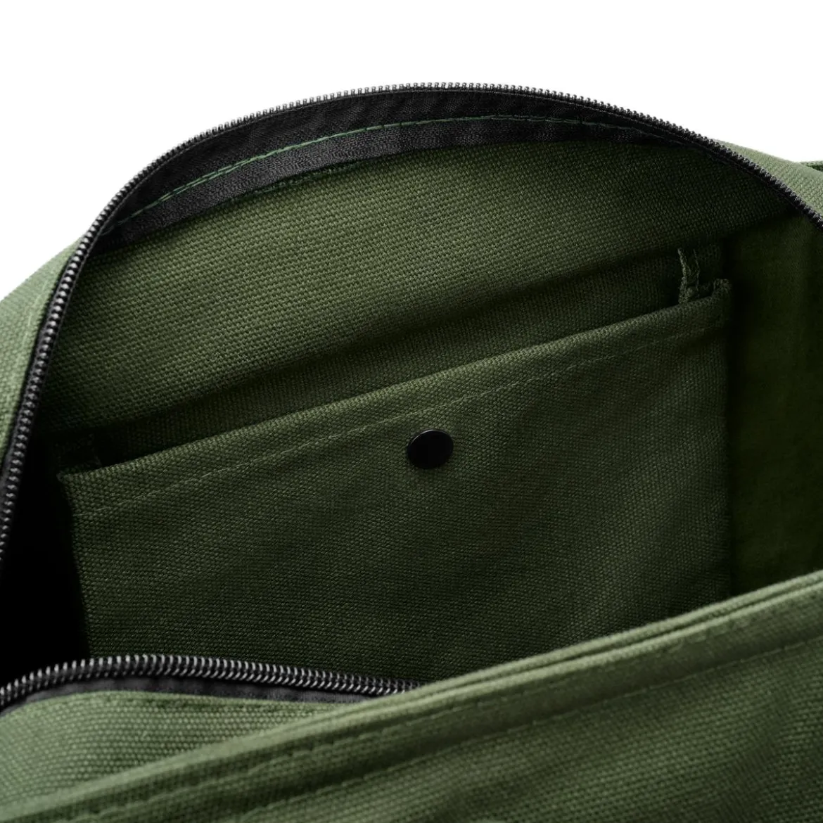 Otsu – Duża khaki torba tote z zamkiem