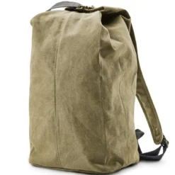Płócienny Plecak Vintage W Kolorze Army Green