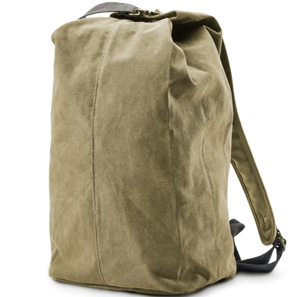 Płócienny Plecak Vintage W Kolorze Army Green