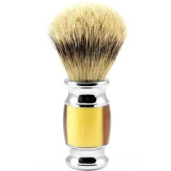 Pędzel do golenia Finest Badger z imitacji rogu