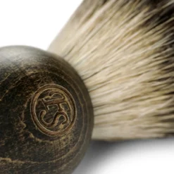 Pędzel do golenia Silvertip z hebanu