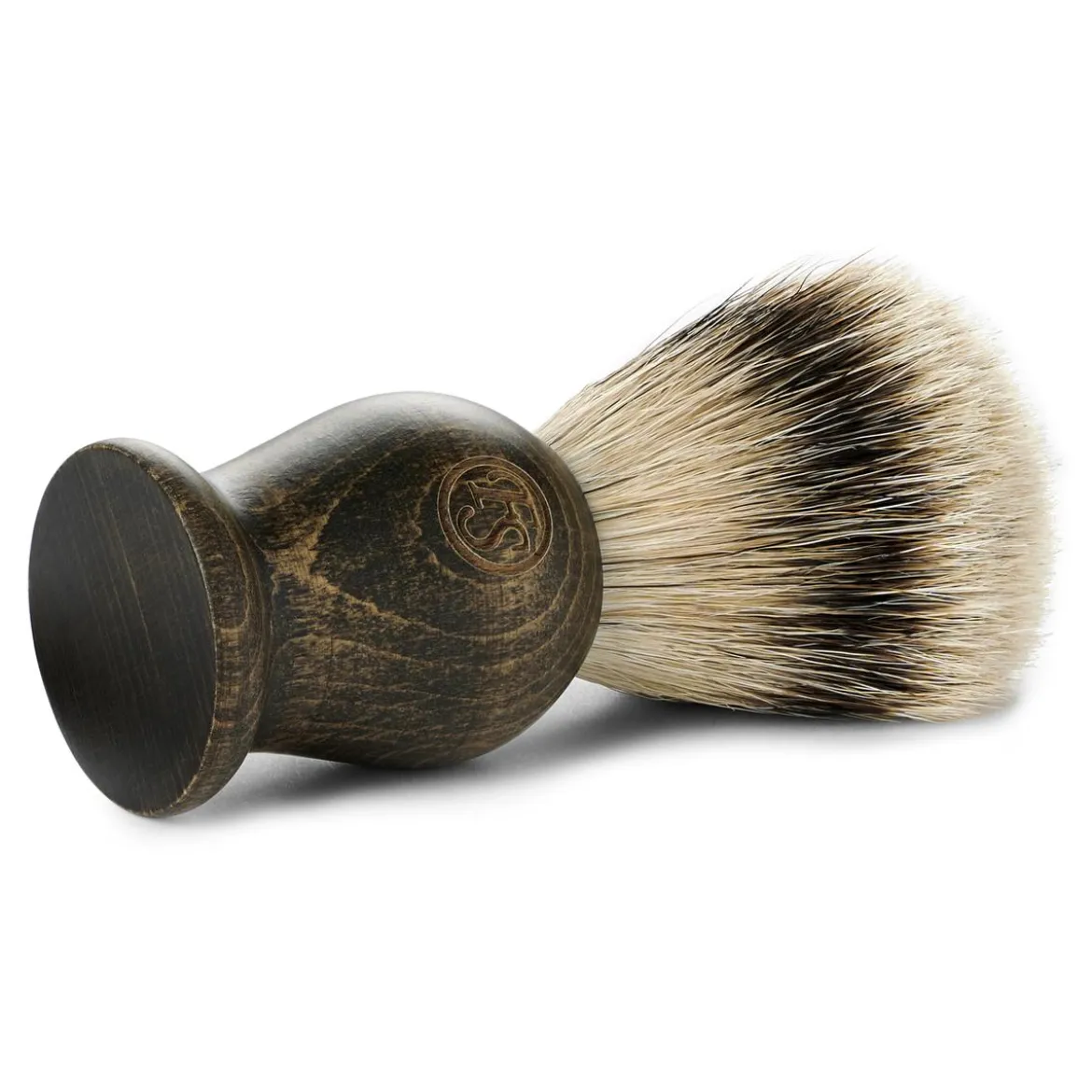 Pędzel do golenia Silvertip z hebanu