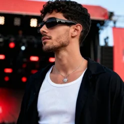 Pearlmania | Solar Burst naszyjnik z zawieszką ze stali nierdzewnej