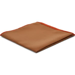 Poszetka w kolorze jasnobrązowym Basic