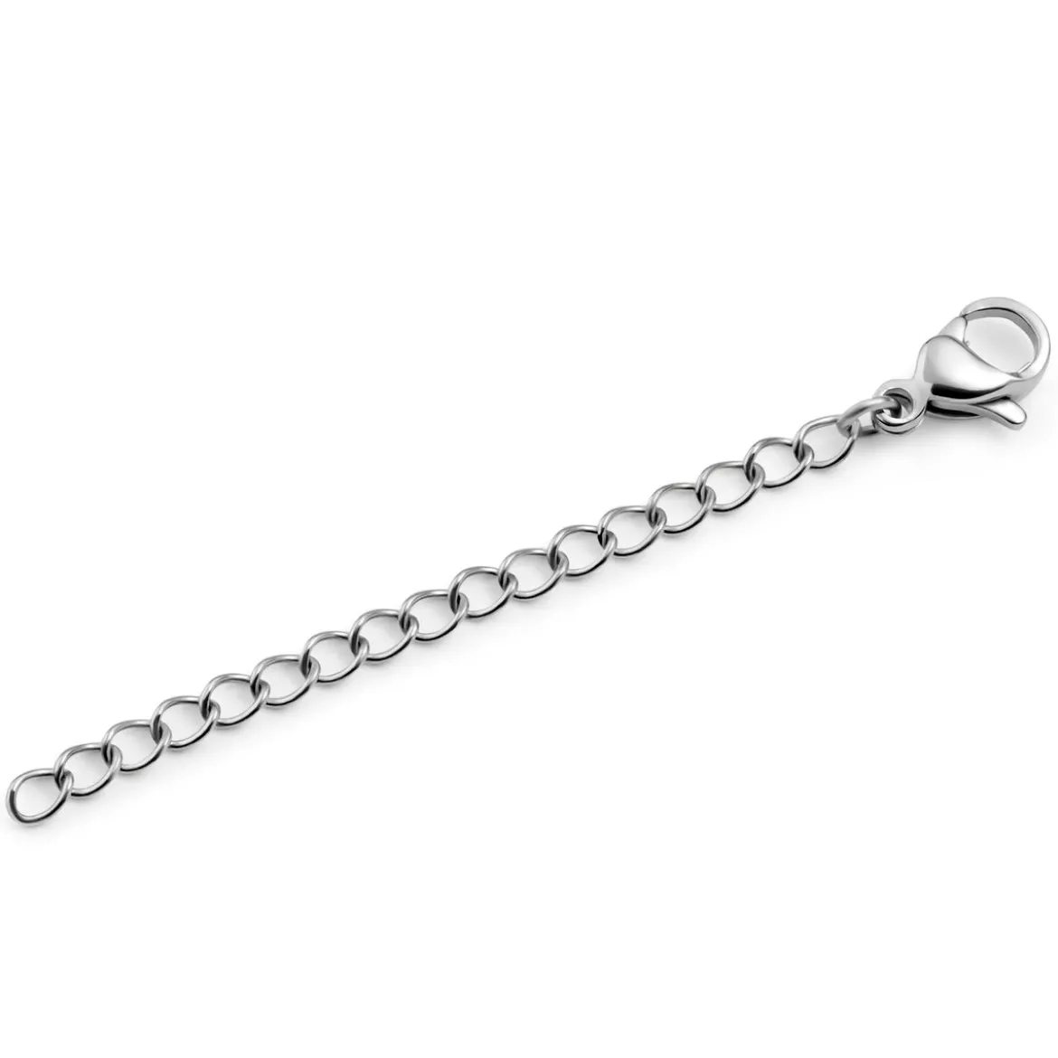 Przedłużka do bransoletki ze srebra rodowanego 925 – 5 cm