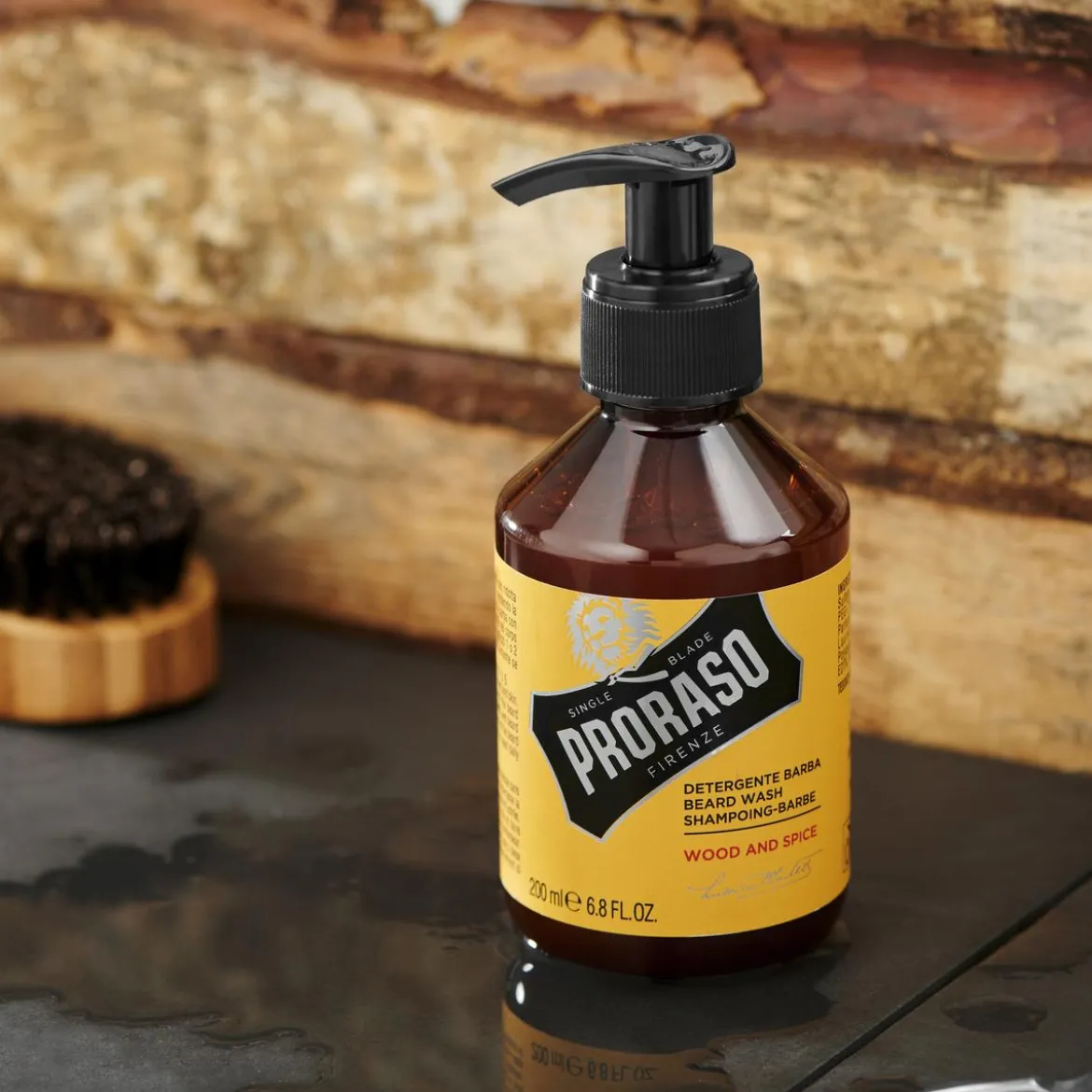 Płyn do mycia brody z drewnem i przyprawami 200 ml