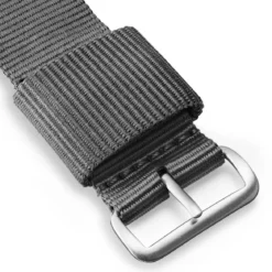 Ryka | 22mm ciemnoszary nylonowy pasek do zegarka
