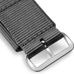 Ryka | 22mm ciemnoszary nylonowy pasek do zegarka