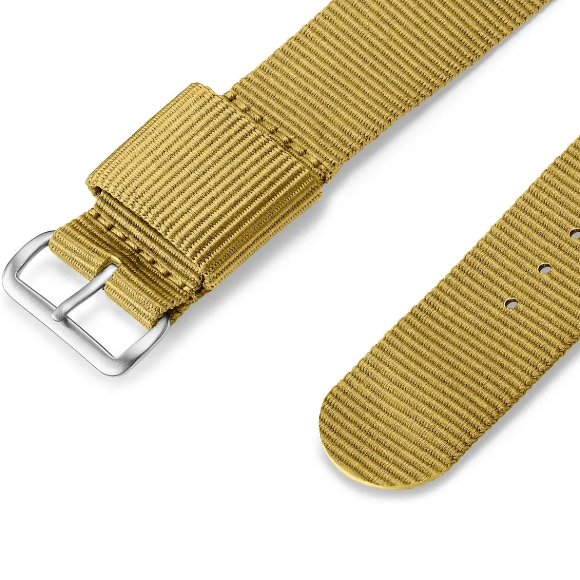 Ryka | 20mm nylonowy pasek do zegarka w kolorze złotego piasku