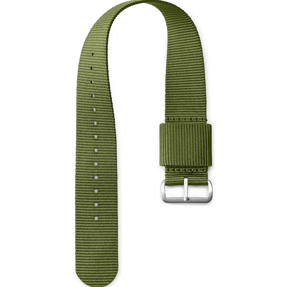 Ryka | 22mm oliwkowozielony nylonowy pasek do zegarka