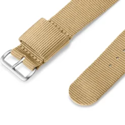 Ryka | 22mm piaskowy nylonowy pasek do zegarka w wojskowym stylu