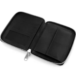 Skórzany czarny portfel RFID Lamar
