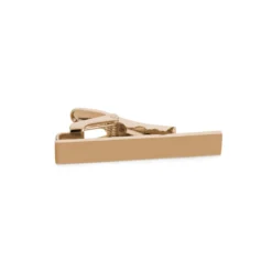 Spinka do krawata o długości 4 cm w kolorze polerowanego różowego złota