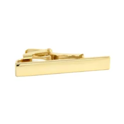 Spinka do krawata o długości 4 cm w kolorze matowego złota