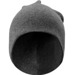 Szara lekka beanie z bawełny organicznej Kyler Kite