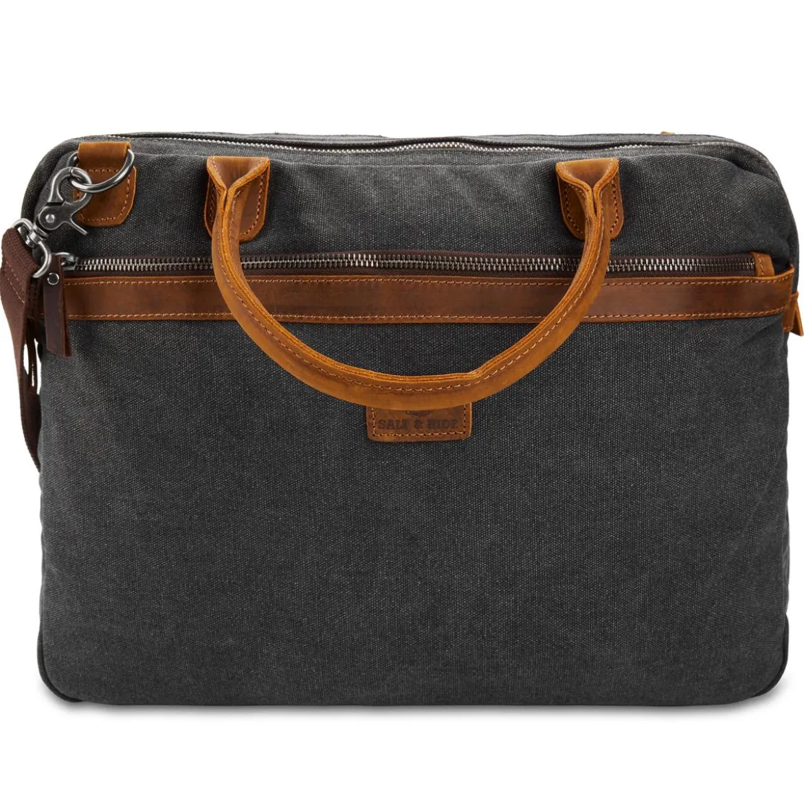 Szaro-jasnobrązowa torba na laptopa Shane