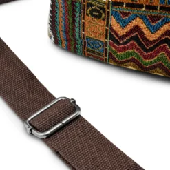 Torba Na Ramię Boho Z Płótna W Kolorze Retro Army Green