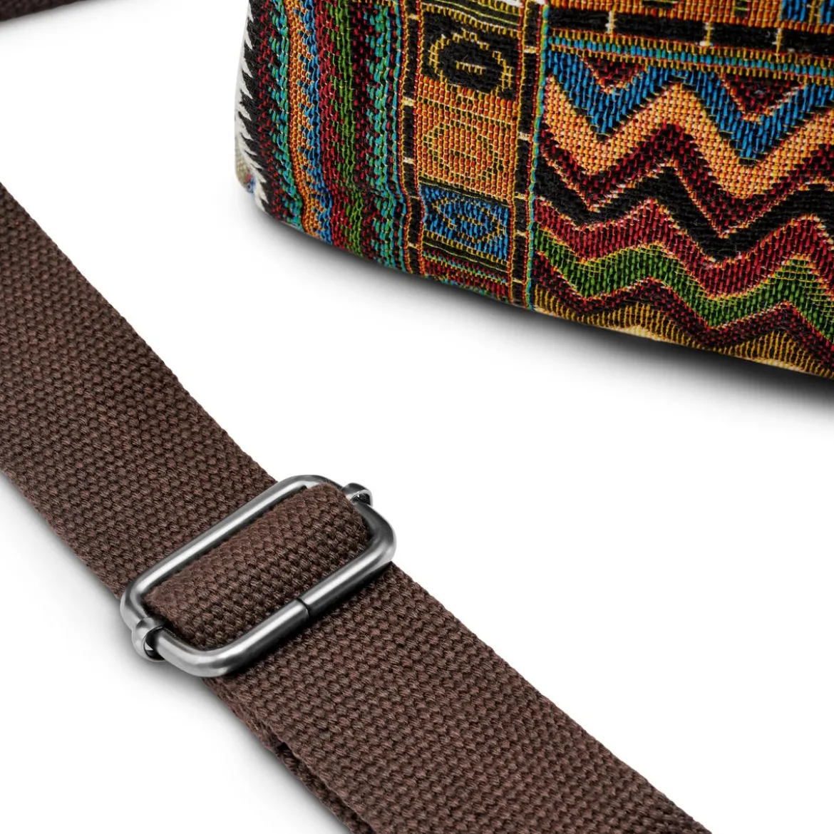 Torba Na Ramię Boho Z Płótna W Kolorze Retro Army Green