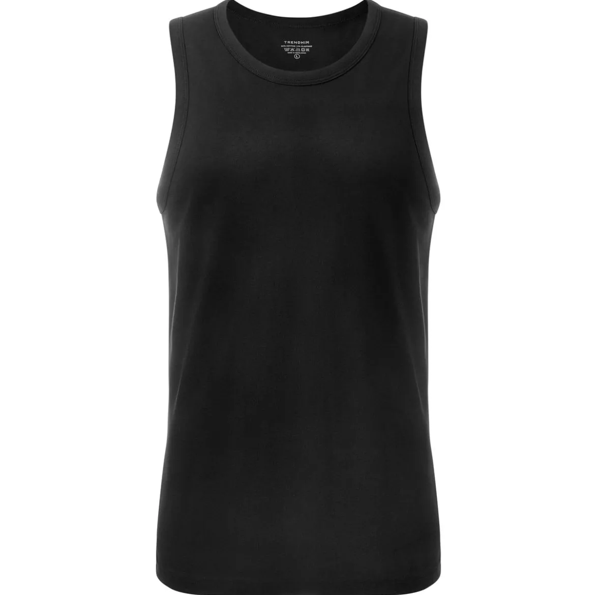 TrueFeel | Czarny top z bawełny premium