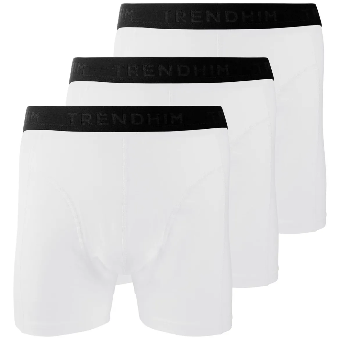 TrueFeel | 3-Pack białe bokserki z bawełny premium