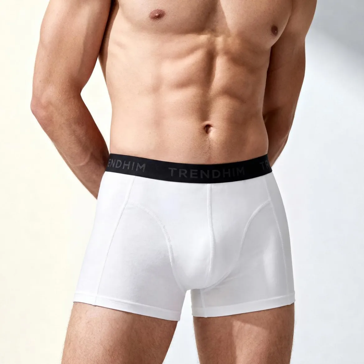 TrueFeel | 3-Pack białe bokserki z bawełny premium