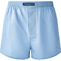 TrueFeel | 3-Pack błękitne bokserki z bawełny premium o luźnym kroju