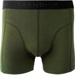 TrueFeel | 3-Pack bokserki z bawełny premium w kolorze oliwkowym