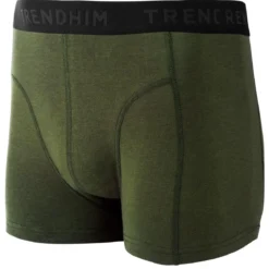 TrueFeel | 3-Pack bokserki z bawełny premium w kolorze oliwkowym