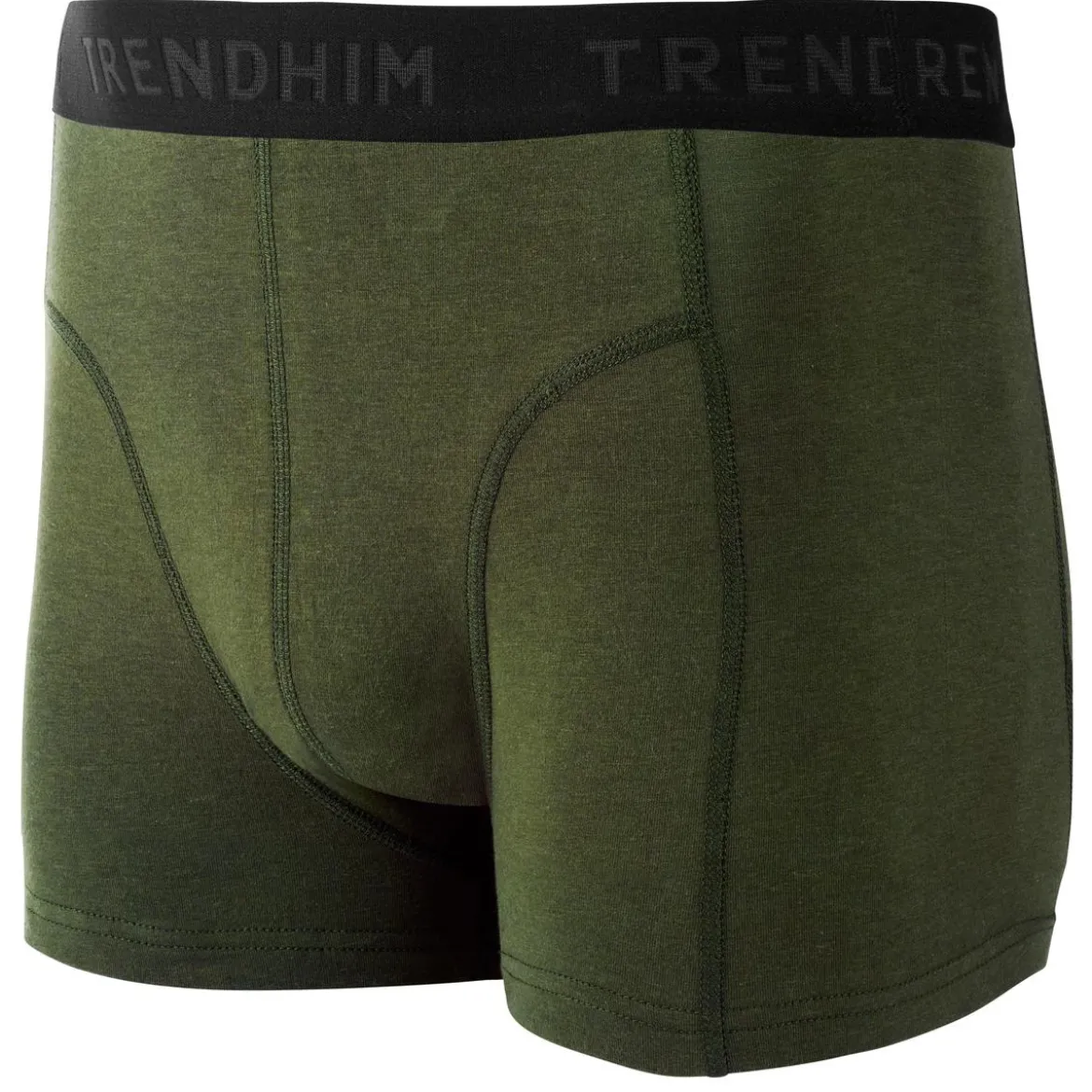 TrueFeel | 3-Pack bokserki z bawełny premium w kolorze oliwkowym