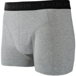 TrueFeel | 3-Pack jasnoszare komfortowe bokserki bambusowe