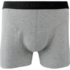 TrueFeel | 3-Pack jasnoszare komfortowe bokserki bambusowe