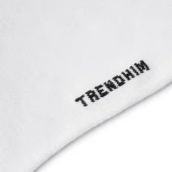 TrueFeel | Zestaw 3 par białych komfortowych bambusowych skarpetek za kostkę