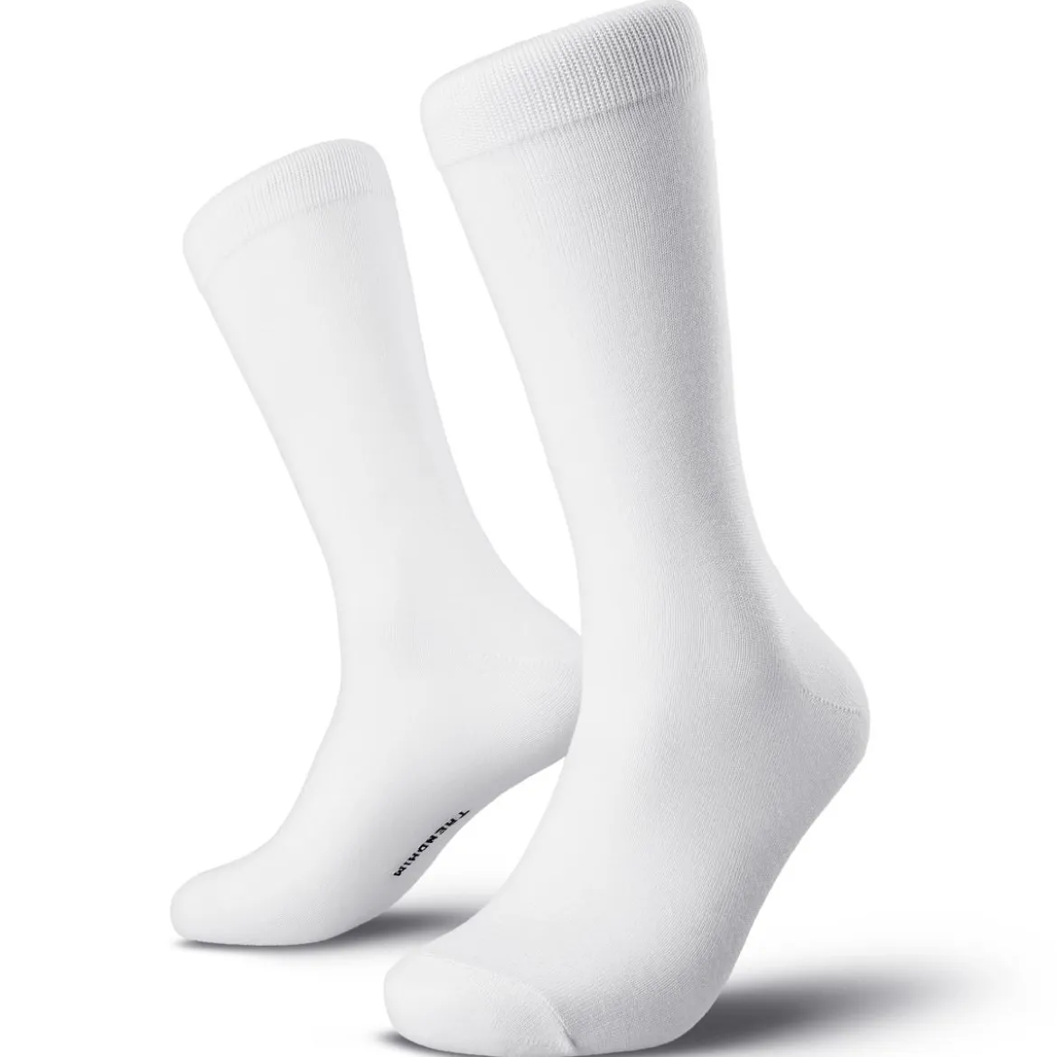 TrueFeel | Zestaw 3 par białych premium bawełnianych skarpetek za kostkę