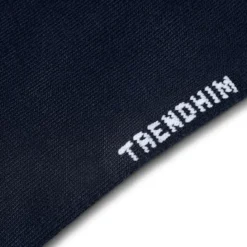 TrueFeel | Zestaw 3 par granatowych komfortowych bambusowych skarpetek za kostkę