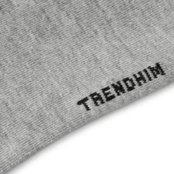 TrueFeel | Zestaw 3 par jasnoszarych premium bawełnianych skarpetek za kostkę